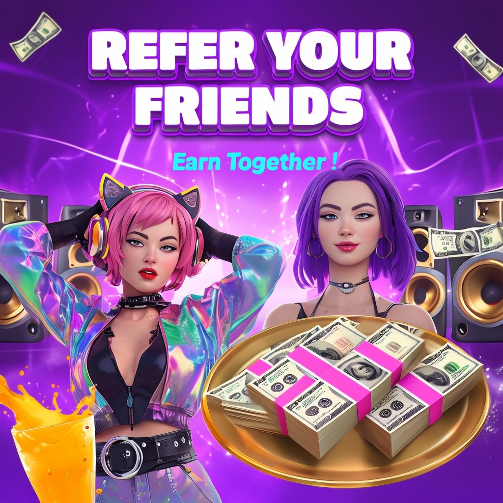 Hgnice game refer your fruends earn together